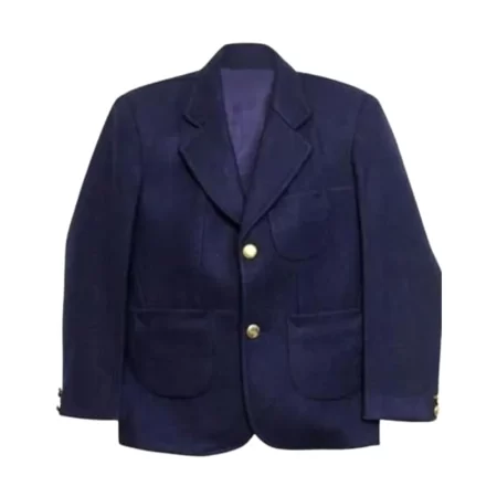 BLAZER COAT WITH SCHOOL CREST