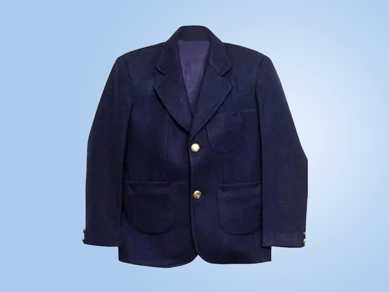 BLAZER COAT WITH SCHOOL CREST